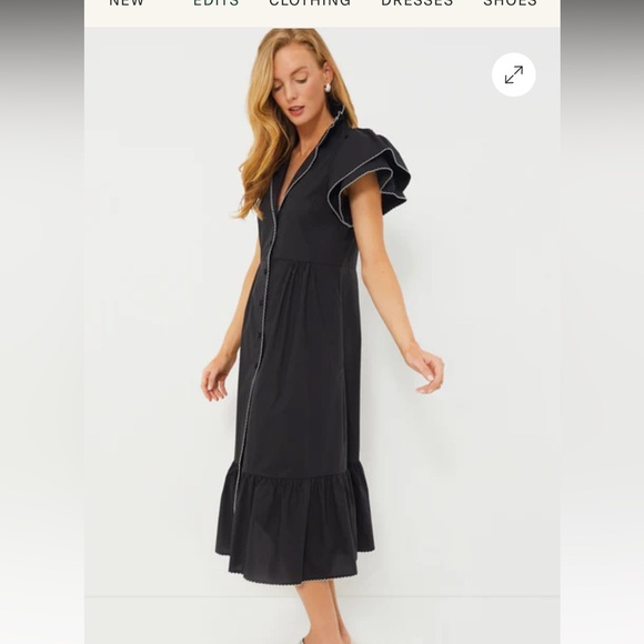 Black midi dress by Tuckernuck - Picture 5 of 12